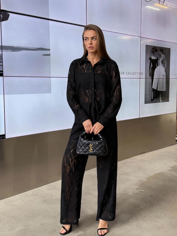 Blonde bukser - Sort