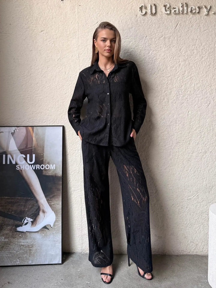 Blonde bukser - Sort