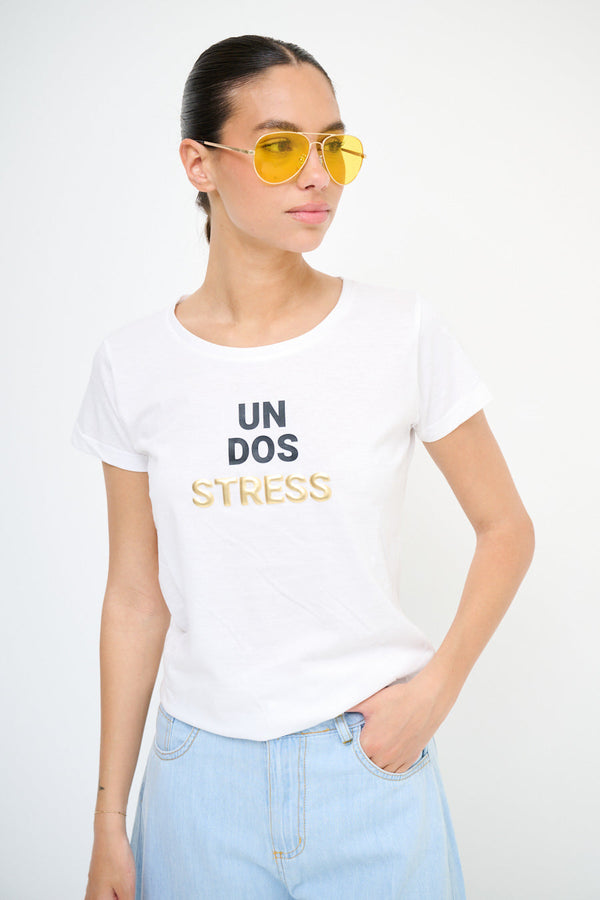 T-shirt - Hvid