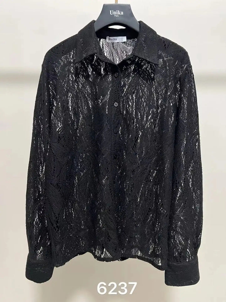 Blonde skjorte - Sort