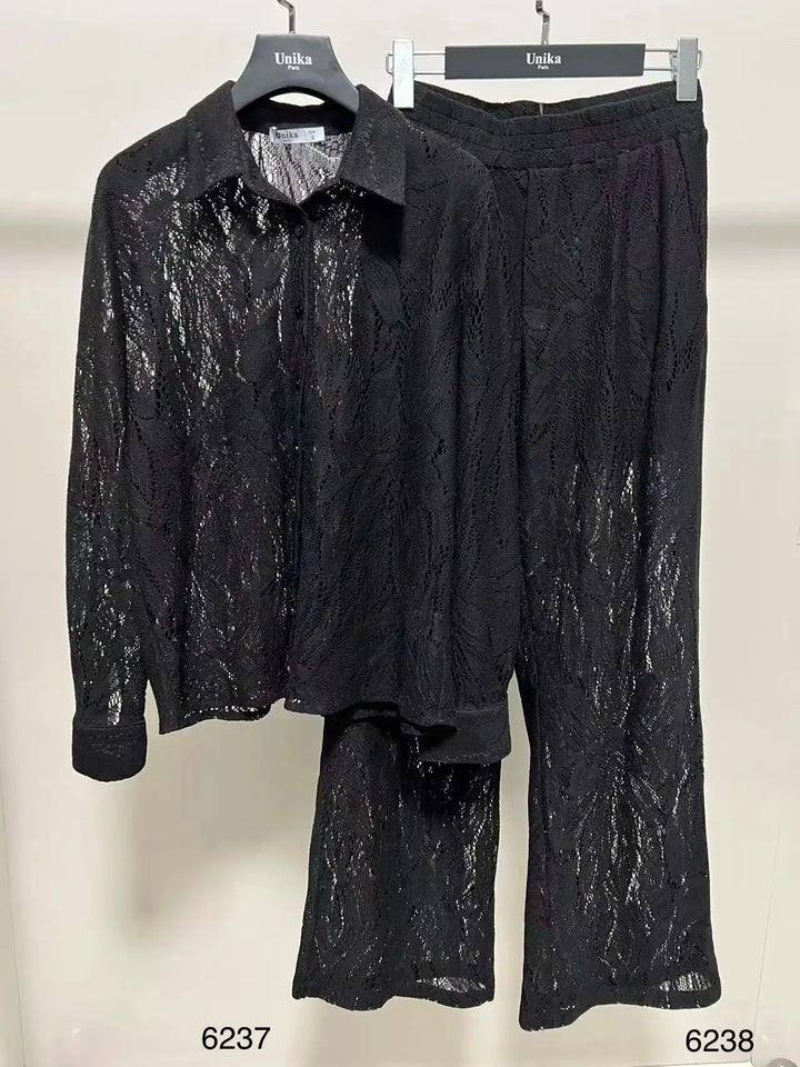 Blonde skjorte - Sort