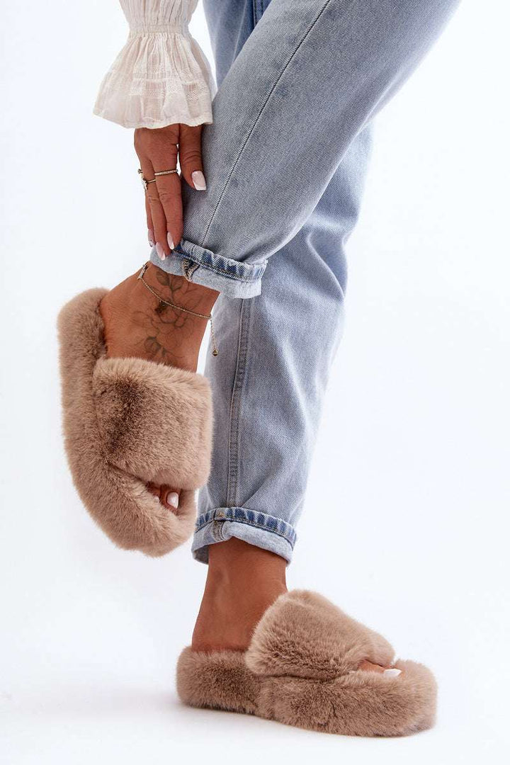 Slippers - Taupe