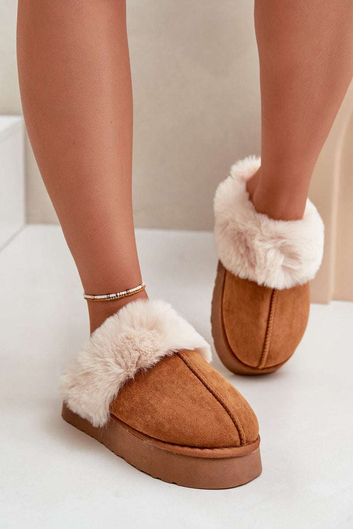 Slippers - Camel
