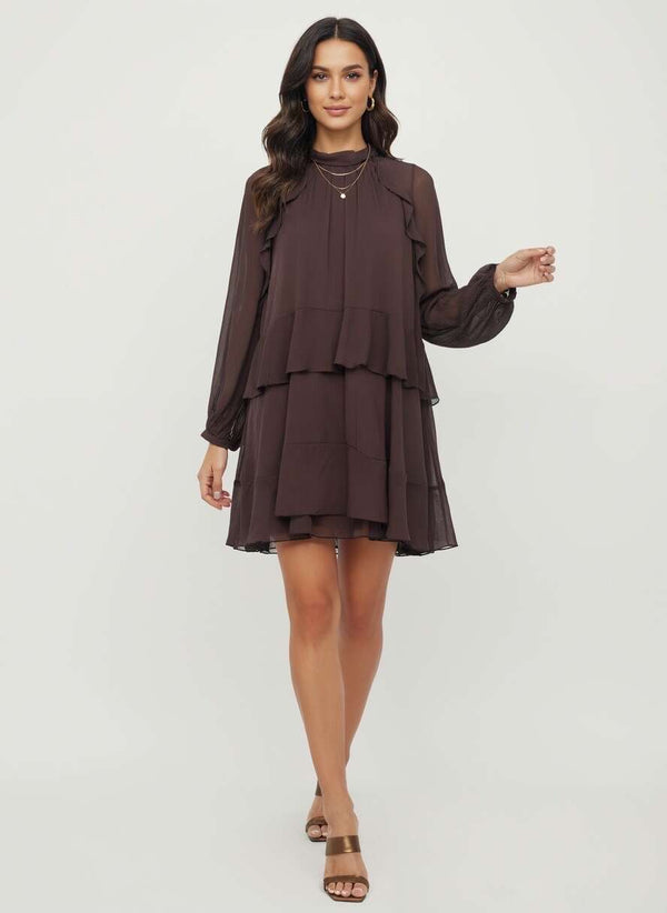 Kort kjole - Chokolade