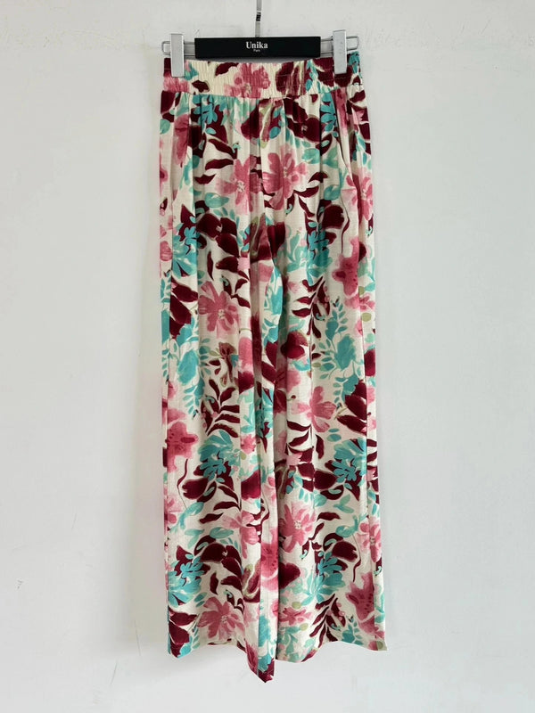 Bukser - Blomsterprint